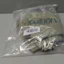 Sage Green Kitchen Cafe Curtains 24 Inch Length for Small Window 2 Panels Back Tab Pocket Top Tier Curtain Semi Sheer Linen Short Bathroom Curtains for Closet Door Coverings 30x24 Long Light Green