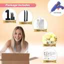 4FT Marquee Light Up Numbers, Black Giant Marquee Number 5, Pre-Cut Foam Board Set Can Be Used for Birthdays,Weddings,Party Anniversaries