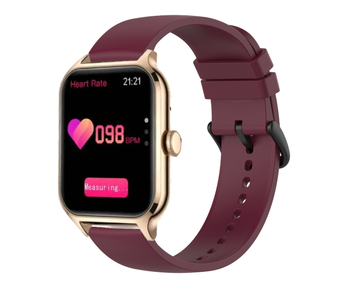 TRAUSI Smart Watch for Men, 120 Sports Modes Smartwatch with 1.83" HD Touchsreen, IP67 Waterproof, Sleep Monitor, Bluetooth Call & Music Control Fitness Watch for Android/iPhone (Wine Red)