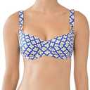 Huit Women's Standard Classic Bra, Size: 36E, Blue