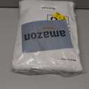 LAMIT Natural Linen Curtains for Bedroom, 84 Inch Length Faux Linen Textured Light Filtering Drapes Rod Pocket Window Treatment Panels for Living Room, Set of 2 Panels, 52 x 84 Inch, Ivory White