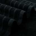 Avalon Towels Bath Towels Set of 4, Size 30 x 60 Inches, Highly Soft and Absorbent, Quick Drying, Lightweight, Perfect for Daily Use (Black)