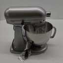 KitchenAid Artisan Series 5 Quart Tilt Head Stand Mixer with Pouring Shield KSM150PS, Contour Silver