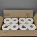 Amazon Brand - Presto! Ultra-Strong 2-Ply Toilet Paper, 24 Mega Rolls = 120 Regular Rolls, 308 Sheets Per Roll, Unscented