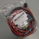 10AWG 6FT Charger Cable, SAE to O Ring Terminal Quick Disconnect Harness, 2 Pin SAE Connectors Extension Cables Cord with 15& 20A Fuse for Car, Motorcycle, Solar Panel