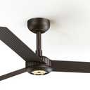 TALOYA Premium Ceiling Fans with Lights,Metal Body,Glimmering Mocha Finish,Dimmable, Noiseless, Reversible DC Motor,Remote Control,6-Speed