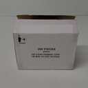 I00000 100 Pack Plastic Dessert Cups with Mini Spoons, Includes 100 Pieces Disposable Clear Mini Square Cups 2 Oz and 100 Pieces Silver Tasting Spoons for Party