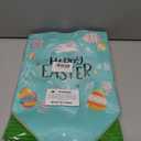 YANGTE Easter Gift Bags Bulk 16 Pack Reusable Party Bags with Handles, Colorful Egg Hunt Baskets for Kids, Bunny Treat Bag, Durable Easter Favor Basket for Candy & Gifts