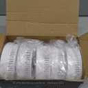 5 Pack Combination Photoelectric Smoke and Carbon Monoxide Alarm Detector with LCD Display; Battery-Operated Smoke Carbon Monoxide Alarm