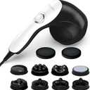 Cellulite Massager Handheld, Body Sculpting Machine, Massage Lymphatic Stomach Abdomen Arm Belly Fat with 8 Massage Heads;Suitable in Gym Office Home Travel, Ideal Gifts for Women Man