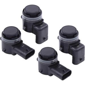 NewYall Pack of 4 Reverse Backup Parking Aid Sensor for BMW X1 X2 X3 X4 X5 X6 i3 Mini Cooper 2013-2020
