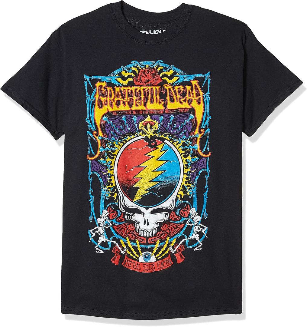 Liquid Blue Men's Steal Your Trippy T-Shirt, 2XL