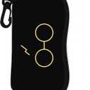 Sunglasses Case Soft Glasses Cases for Women Pouch Eyeglass Bag Eye Glass Kids Girls Boys Men Sun Glasses Cute Kawaii Slim Thin Reading Glasses Purse, Glasses