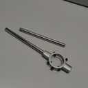 uxcell Die Stock Handle Wrench Holder for Metric M12-M14 / 24mm-38mm OD Round Die