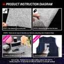 Locacrystal Bling Rhinestone Sticker DIY Home Decor Stickers Self-Adhesive Crystal Sheet Stickers for Cars & Crafts Decoration(Silver,9.4" x 15.8")