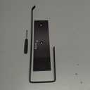 Paper Towel Holder, Magnetic Paper Towel Holder for Fridge, Toilet Paper Roll Holder Magnet Towel Rack Wall Mount Fridge Organizer for Paper Towels Rolls Bathroom Pantry RV Kitchen Storage (Black)