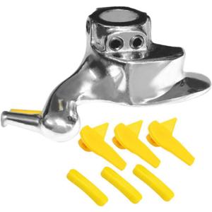 BTMIEY Car Tyre Changer Stainless Mount Demount Bird Head Replaced Spare Part for Car Motorcycle Tire Machine+ 3 Set Protective Pads (30 mm/1.18 inch)