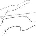 Dorman 919-037 Stainless Steel Preformed Brake Line Compatible with Select Dodge Models (OE FIX)