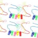 Milisten Colorful Whistle Party Referee Outdoor Whistle Basketball Whistles Red Soccer Portable Hanging Whistle