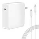 Sunveza Mac Book Pro Charger  118W USB C Charger Fast Charger Compatible with MacBook pro/Air, M1 M2 M3 M4 M5, ipad Pro, Samsung Galaxy and More, Include Charge Cable