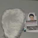 Sallcks Short White Pixie Wig for Women Layered Synthetic Heat Resistant Pixie Wig for Party Cosplay Use (White)