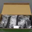 MAGGIFT 15 Lumen Post Lights for Outdoor, Fence Deck or Patio, Solar Powered Caps, Warm White High Brightness SMD LED Lighting, Lamp Fits 4x4, 5x5 or 6x6 Wooden Posts, 8 Pack