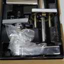 Kwikset Casey Interior Privacy Door Handle with Lock, Door Lever For Bathroom and Bedroom, Polished Chrome Reversible Keyless Turn Lock, Polished Chrome, 1 Pack, Privacy