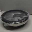 12.5" 316L Stainless Steel Honeycomb Non Stick Wok Pan Stir-fry Wok with Lid,Skillet with Stay-cool Handle PFOA Free Suitable for Induction, Ceramic, Electric, and Gas Cooktops (Silver)