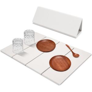 3 x Large Dish Drying Mat for Kitchen Counter,24"16"Fast Dry Pad Absorbent Countertop Mat, Heat-resistant Mat,Diatomaceous Earth Mats,White
