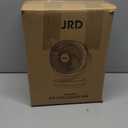 JRD Air Circulator Fan for Bedroom, 13Inch 28dB Quiet Table Fan with Remote, 90Oscillating Fan, 120 Adjustable Tilt, 3 Speeds, 7H Timer, Powerful Desk Fan for Whole Room Home Office