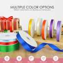 100 Yards 1-1/2 inch Satin Ribbon, Fabric Ribbon Solid Color Perfect for Gift Wrapping, Wedding, Handmade Bows, Floral Bouquets and Party Decoration(Pink)