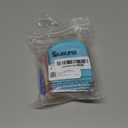 100 Pcs Trading Card Dividers Plastic Card Dividers, Multicolor Frosted Separator with Tabs Standard Vertical Compatible with MTG Games Sports TCG, 2.7 x 3.8 Inches