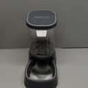 Gardner Pet Automatic Dog Water Dispenser Gravity Stainless Steel Water Waterer Feeder, 100% BPA-Free Large Capacity Water Feeding Bowls for Medium & Large-Sized Dogs Cats Other Pets -(1 Gallon) (Dark Grey)