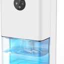 Dehumidifier, 95OZ Dehumidifier for Home 1000 Sq.Ft - Quiet with Auto Shut Off & Relaxing 7 Color Ambient Light,Ideal for Livingroom,Bedroom,Basement,RV,Closet