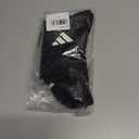 adidas mens Half Crew Solid Socks (12.5-15, Black)