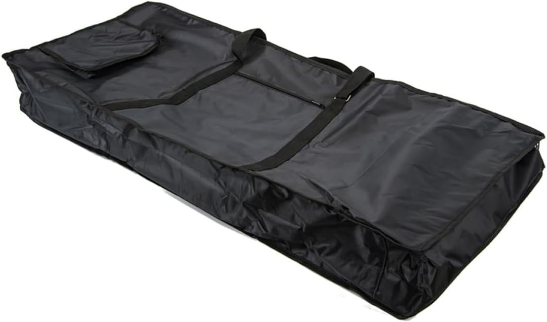 HANABASS Durable Oxford Keyboard Bag for Electronic Piano Stylish Black Backpack Case for Safe Storage and Transport of Your Musical Instrument