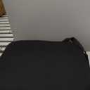 ORGANIC TEXTILES Organic Seat Cushion - 3" Firm Latex with Black Cotton Cover - GOLS/GOTS Certified - Back Tailbone Pressure Relief Support, Office Chair, Gym Bleacher Seats, Car, Sporting Event