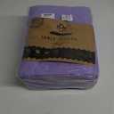 BRILLMAX 8 Pack Lavender Tablecloths 70 x 120 Inch for 6ft or 8ft Rectangle Tables - Rectangular Bulk Linen Polyester Fabric Washable Cloth Cover for Wedding Reception Banquet Birthday Party