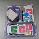 YWXTW EZ Alignment for Samsung Galaxy Z Flip 7 Screen Protector, [Strengthen Crease Test] 4Pcs Inner Soft EPU Film+2Pcs Front Display Tempered Glass+1 Set Camera lens Protector, Anti Scratch (Black)