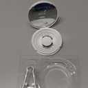 Magnetic Eyelashes 1 Pair Reusable Magnetic Eyelashes with Applicator, No Adhesive Required, Natural-Looking Eyelashes, Eyelash Curler Set, Easy to Wear and Remove