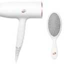 T3 AireLuxe Professional Ionic Hair Dryer and Brush Set, with 5 Heat and 3 Speed Settings, Ion Generator, Cool Shot, Includes Paddle Brush and 2.5" Round Brush, Missing Pieces, Not Full Set