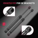 BDFHYK C16-15066 15inch 60lbs (265N) Gas Shocks Struts Lift Support for are Leer Camper Shell RV Motorhome Cargo Storage Window Truck Canopy Cap Cover Cabinets Door etc, Set of 2