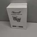 Clawsoff 180 Pack 8 oz Paper Cups, Brown Kraft Disposable Paper Coffee Cups, Unbleached Paper Cups for Hot/Cold Beverage Party, Picnic, Travel, and Events.