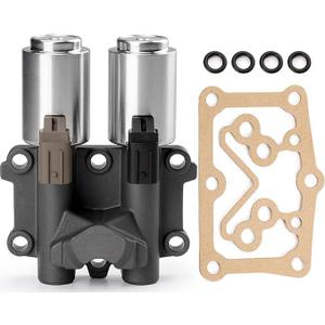 Transmission Dual Linear Shift Solenoid for 2007-2008 Honda Fit 1.5L L4 2006-2011 Honda Civic 1.8L L4 Dual Linear Shift Solenoid Repalce - 28260RPC004 28260-RPC-004