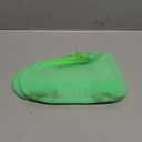 Waterproof Rain Shoe Covers, Silicone Overshoes with Zipper Non-slip Galoshes for Men and Women (S (Kids 3-5 year), Green) (S (Kids 3-5 year), Green)