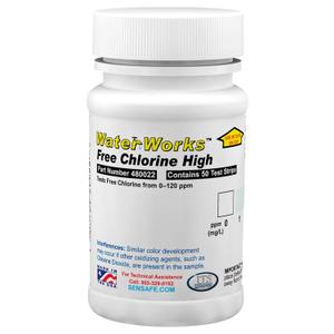 Industrial Test Systems 480022 WaterWorks Free Chlorine HR Test