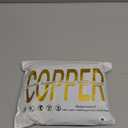 Copper Knee Braces with Strap for Knee Pain Women and Men(2 Pack), Knee Compression Sleeve for Arthritis, ACL, Meniscus Tear, Joint Pain Relief, Knee Support for Working, Running, Weightlifting(M)