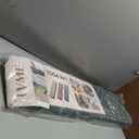 Large Yoga Mat, 74"x47.2" Extra Wide & Long Foldable Yoga Mat, 0.4" Thick Folding Yoga Mat, 2-Person Workout Mat for Home Gym, Extra Large Non-Slip Fitness Mat for HIIT, Yoga, Stretching, Portable Design for Easy Storage (Deep green+Gray)