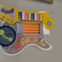 Toddlers Guitar, 4 in 1 Kids Guitar and Piano Guitars for Toddlers 2-4 with Lullaby Projector Toy for Kids Musical Instruments Toys Birthday Gift for a 2 3 4 5 Year Old Boys Girls Gifts