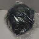 Airsoft Helmet and Face Mask, Airsoft Full Face Mask, Color Bullet PJ Quick Helmet with Detachable and Adjustable Goggles, Front NVG Bracket and Side Rails (Black), Medium